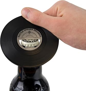 Vinyl Record Shaped Bottle Opener