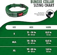 Vista 2 de Tuff Pupper Collar de perro resistente con asa Collar de nailon balístico resistente Collar de perro reflectante acolchado con herrajes de acero