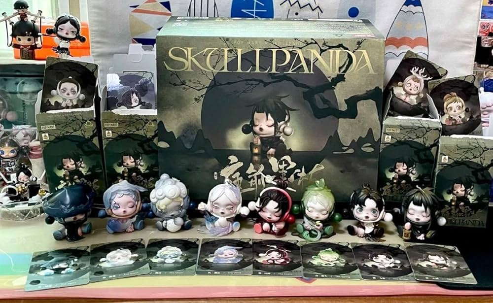 スカルパンダ フィギュア 庭前墨梅 6点 Amazon.co.jp: SKULLPANDA 庭前墨梅 シリーズ アソートボックス