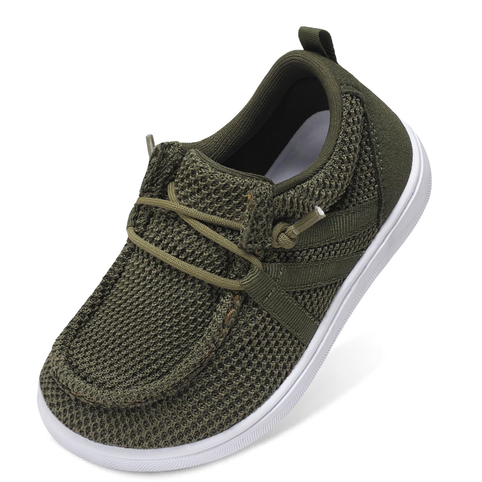 LeIsfIt Barefoot Toddler Shoes Wide Toe Box Slip-On Casual Shoes for Boys &amp; Girls Breathable Flexible Loafers for Indoor &amp; Outdoor