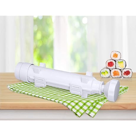 Sushi Roller Kit, Sushi Maker Starter Set for Beginners