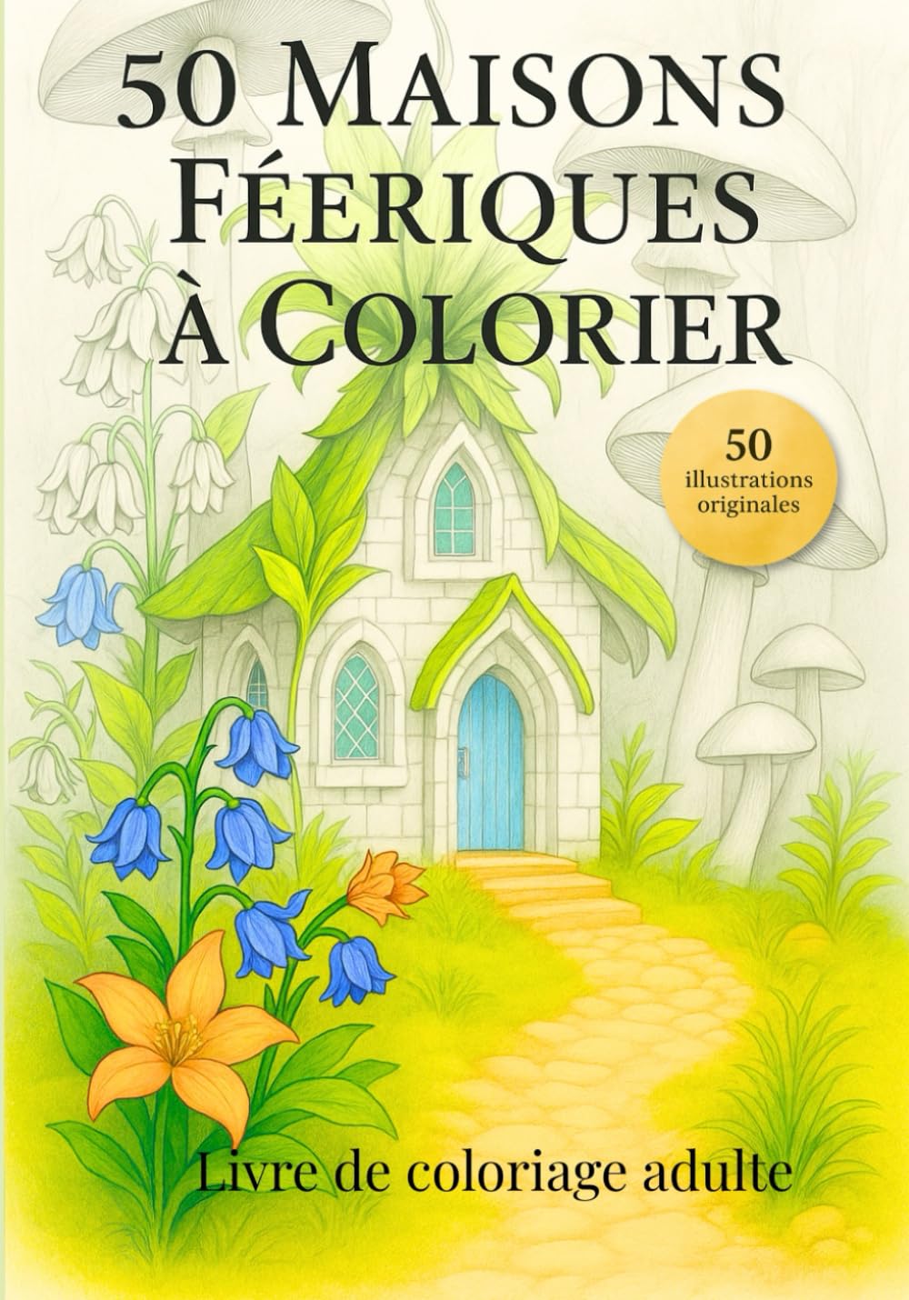 50 Maisons Féeriques à Colorier: Détendez vous en vous amusant