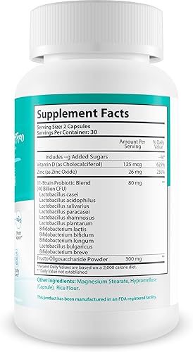 Miniatura 2 de Smile Bright Pro - Nuestro mejor probiótico oral para el cuidado bucal total, probióticos orales para el mal aliento bucal, probióticos para la