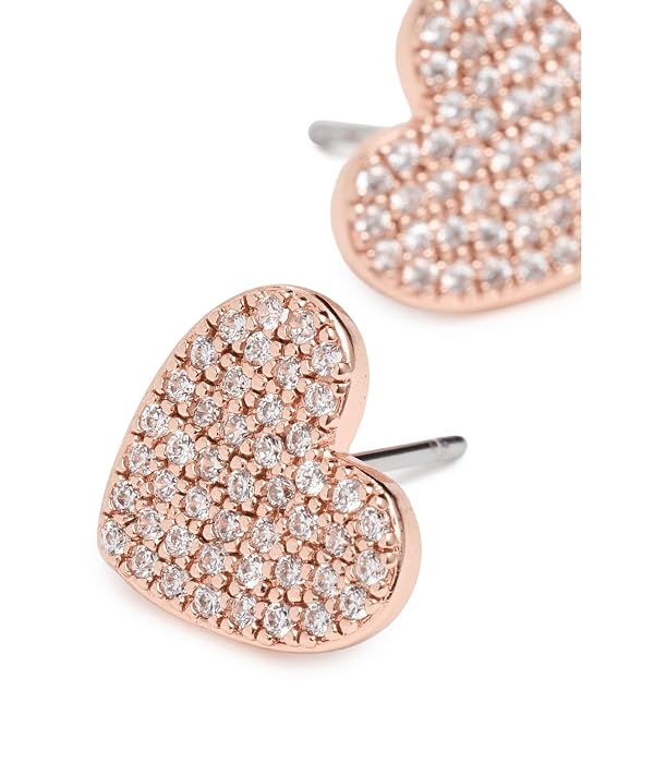 kate spade new york Yours Truly Pave Heart Studs by kate spade new york - Used condition - Image 3