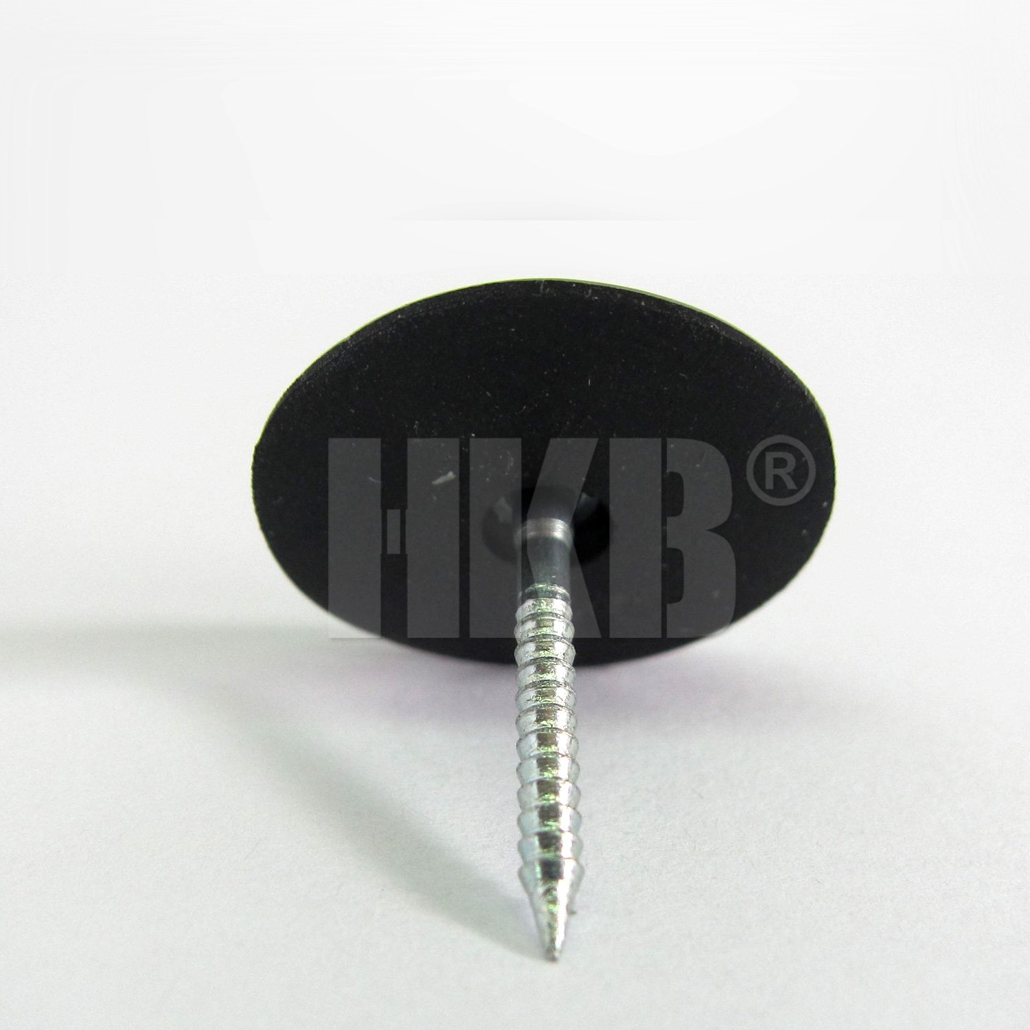 100 Stück Teflon-Möbelgleiter Ø 22 mm mit Nagel, PTFE-Gleiter