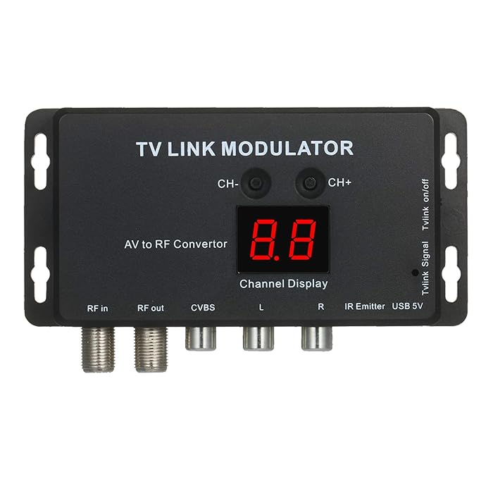 Buy Tooarts Modulator AV to RF Convertor & IR Extender RF Modulator