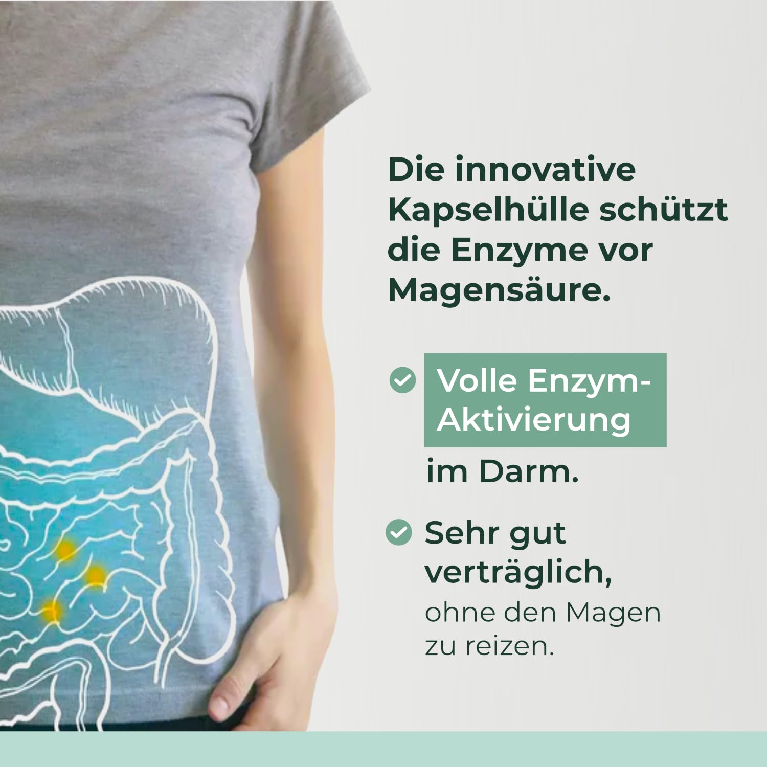Bromelain hochdosiert 5000 FIP - 6-in-1 Ananas Enzym Komplex mit Papain, Quercetin, Weihrauch, Rutin & Vitamin C - 120 Magensaftresistente Kapseln (2 Monate) - Vegan & Made in Germany von COSPHERA®