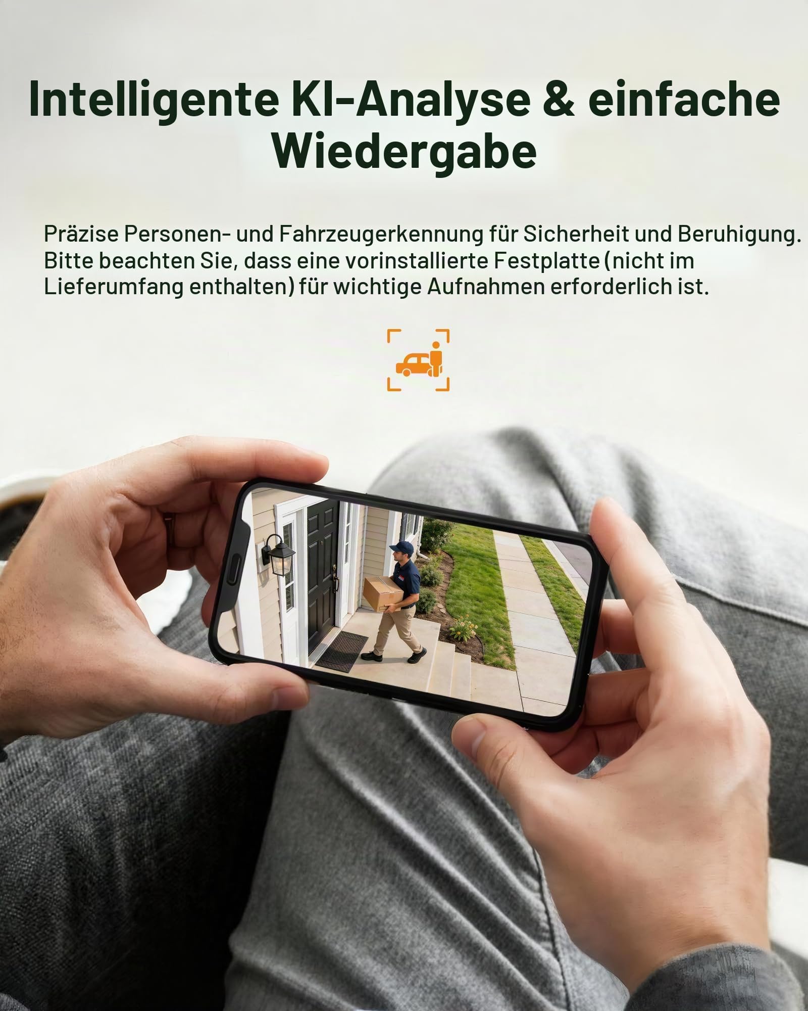 Anlapus 8 Kanal H.265+ 1080P DVR Video Recorder 2MP Aufzeichnungsgerät | ohne Festplatte, Unterstützt 960H 720P 1080P Kamera System