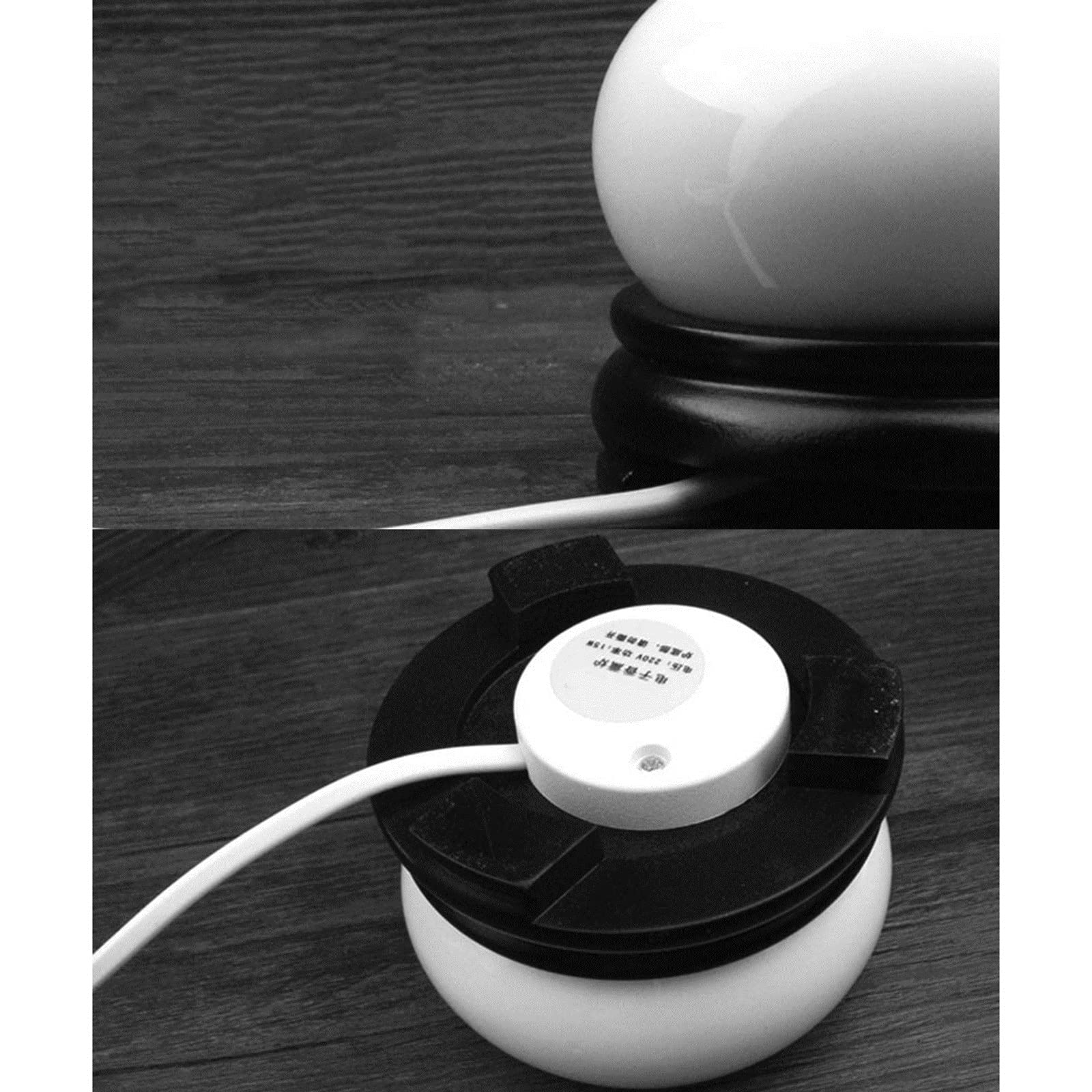 Bruciatore di incenso elettrico ceramico, Bruciatori per oli essenziali regolabili a temperatura, diffusori di frankincence Resina Agarwood Candele Portaincenso, Home/UFFICIO/BAR Titolare di incenso