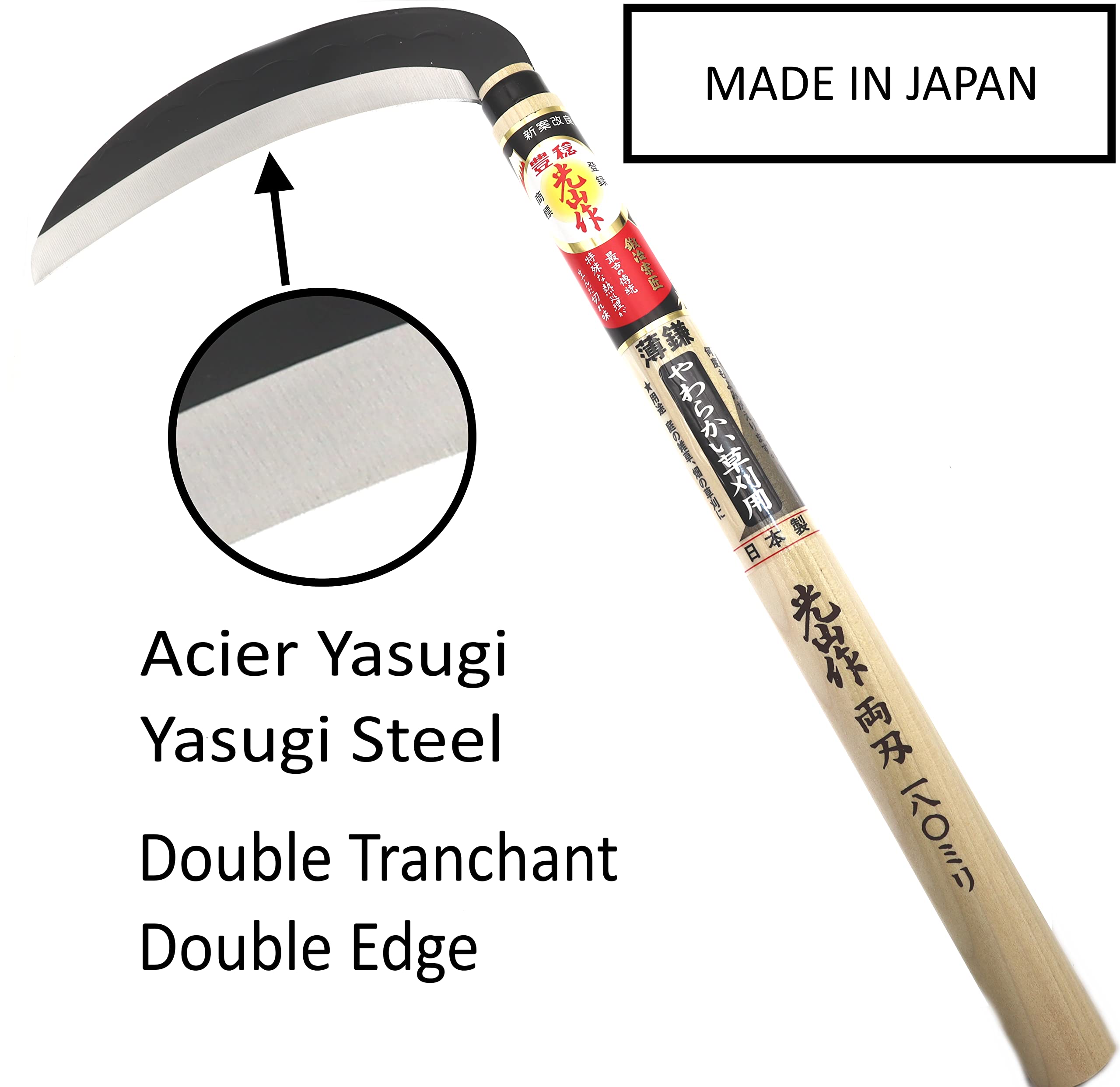 豊稔企販 HT-0220 Hoz Japonesa Manual de Madera, Beige