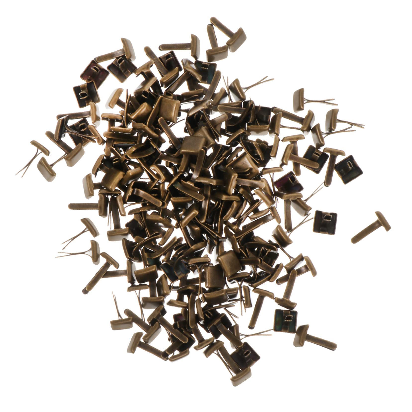 Beatifufu DIY Materials 300pcs Cone Spike and Studs Rivets Decorative Nails Simple Design