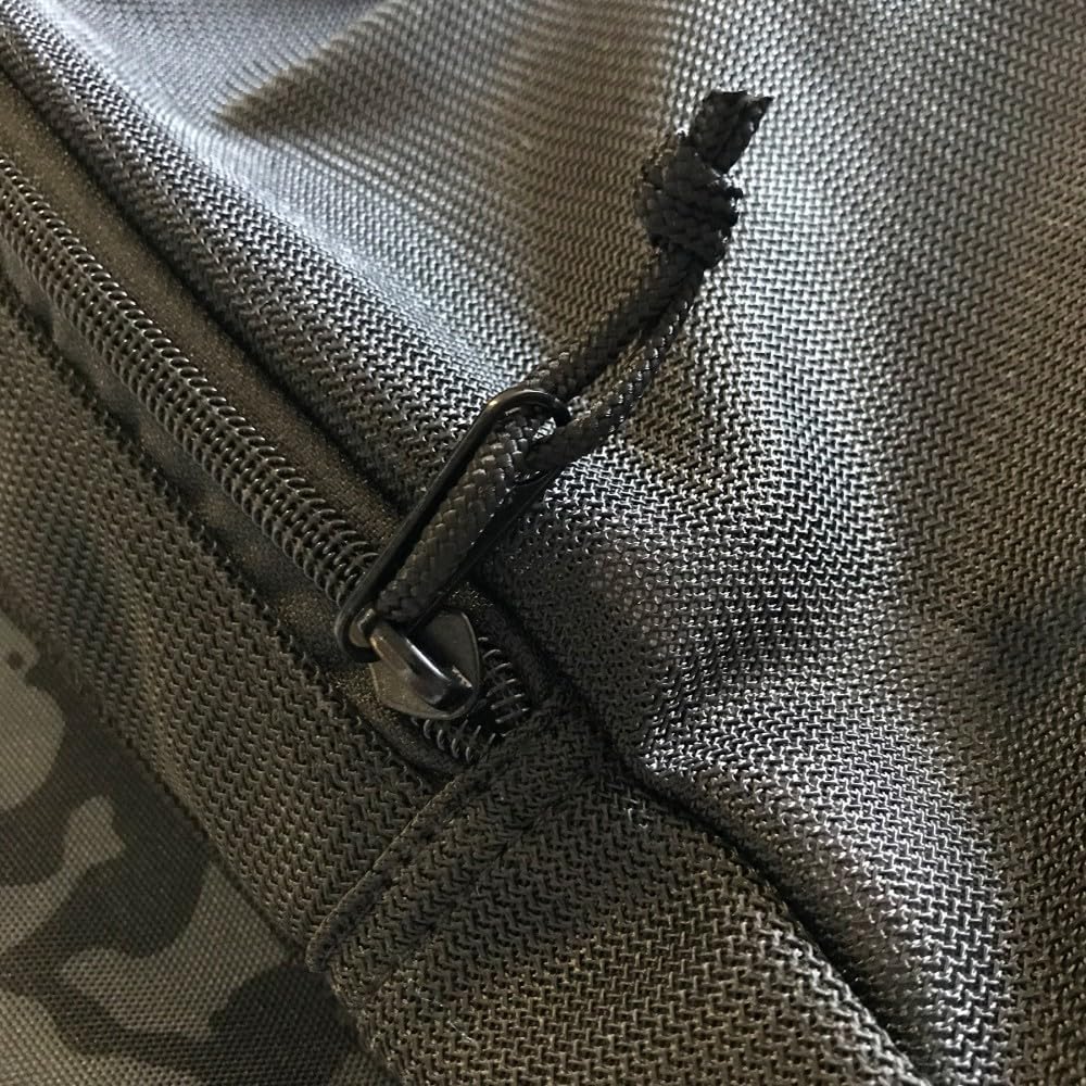 RIP Black Commando Sac à dos de voyage double bodyboard – Bandoulière + dragonne, bretelles rembourrées réglables, planches de 5 à 111,8 cm, 2 poches de rangement pour LG, 1 poche SM, double poignée