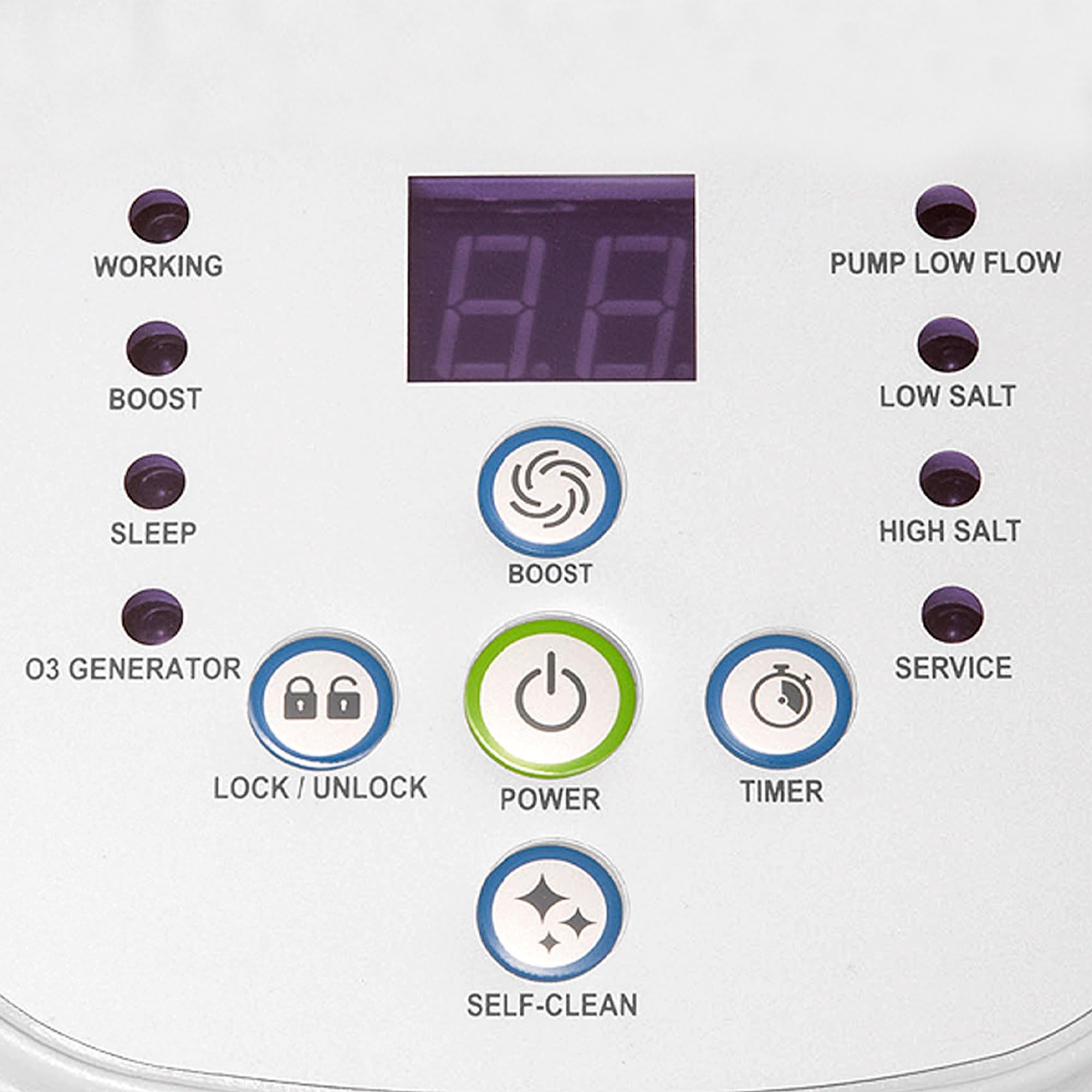 Intex Krystal Clear Ozone and Saltwater System - Ozon- und Salzwassersystem - Poolreinigung ohne chemischen Chlor(geruch), 28666