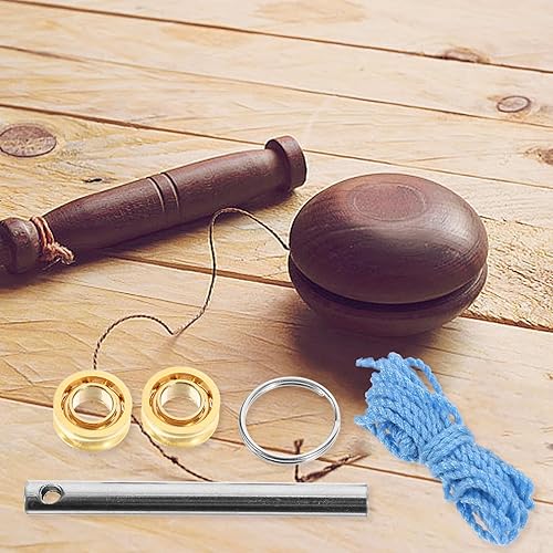 Miniatura 2 de Toyvian 1 juego de rodamientos de bolas Yoyo que no responden Yoyo Ball Extractor de bolas Yoyo String Responsive Yoyo Rodamientos con cuerdas Yoyo