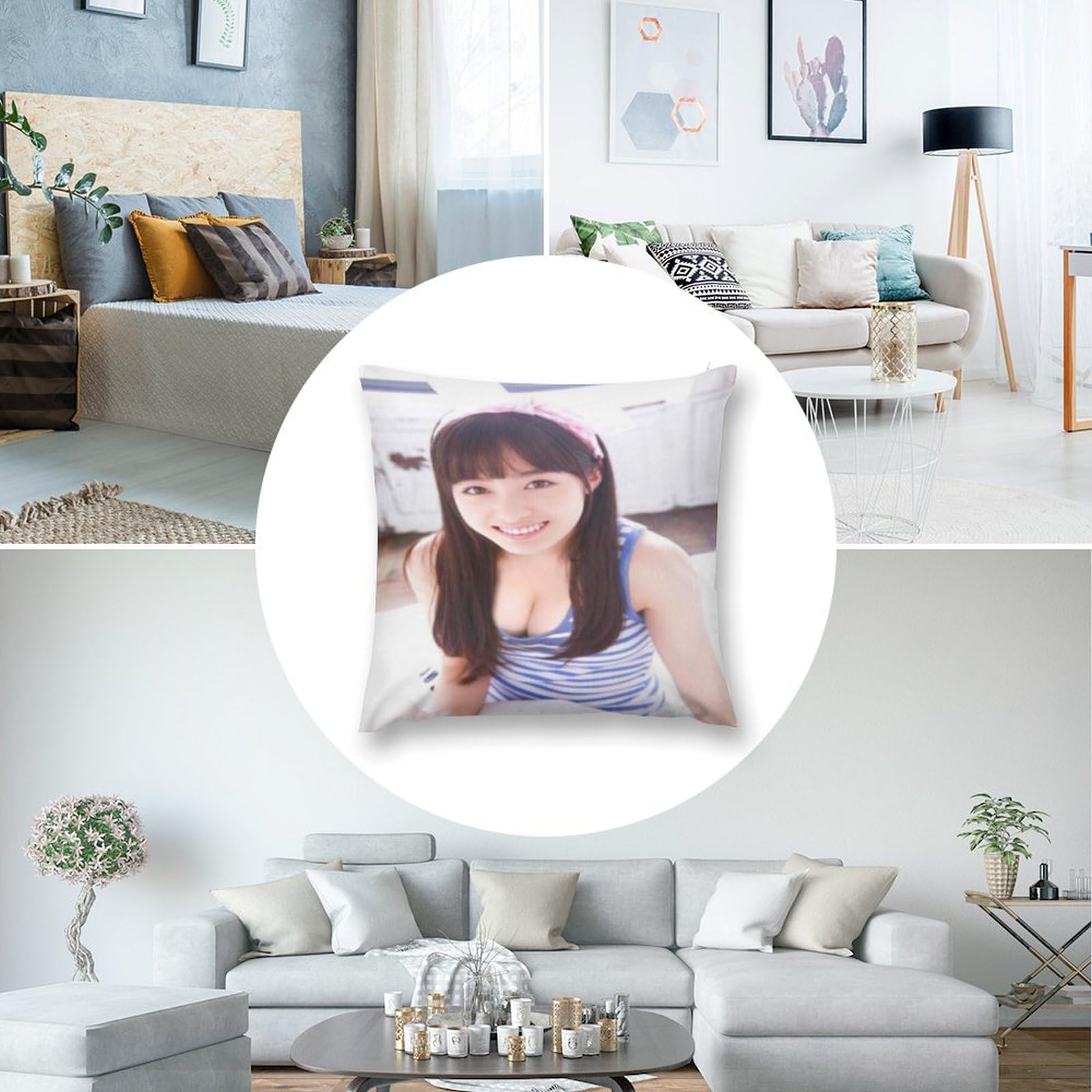 Amazon｜橋本環奈 抱き枕カバー 抱きまくら クッションカバー 店