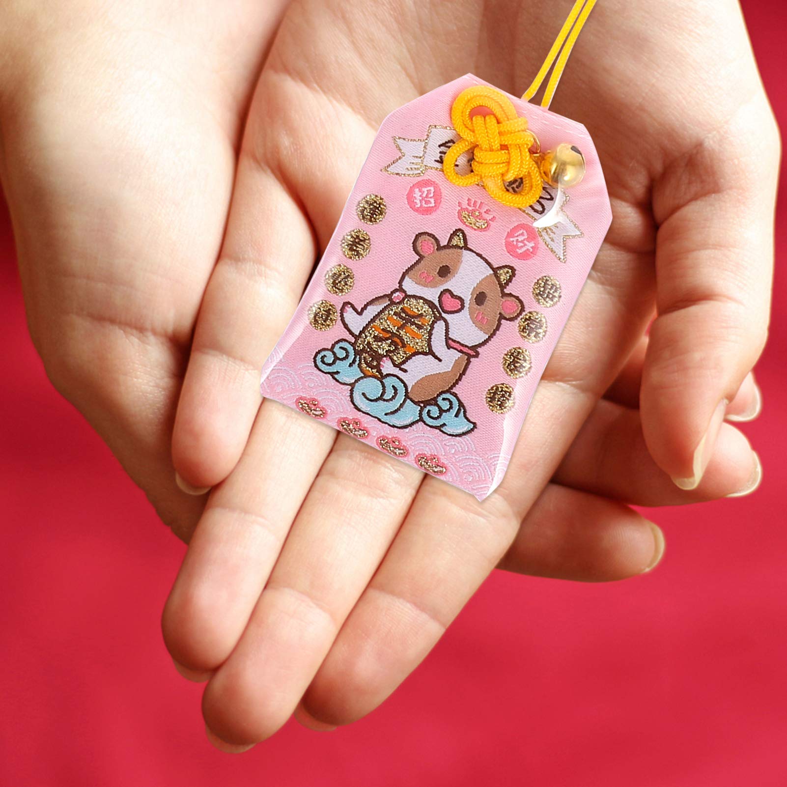 ORFOFE 15 Pezzi Borsette Fortuna Giapponesi Omamori - Portafortuna Feng Shui, Regalo Per Amore, Salute, Successo - Foto 4