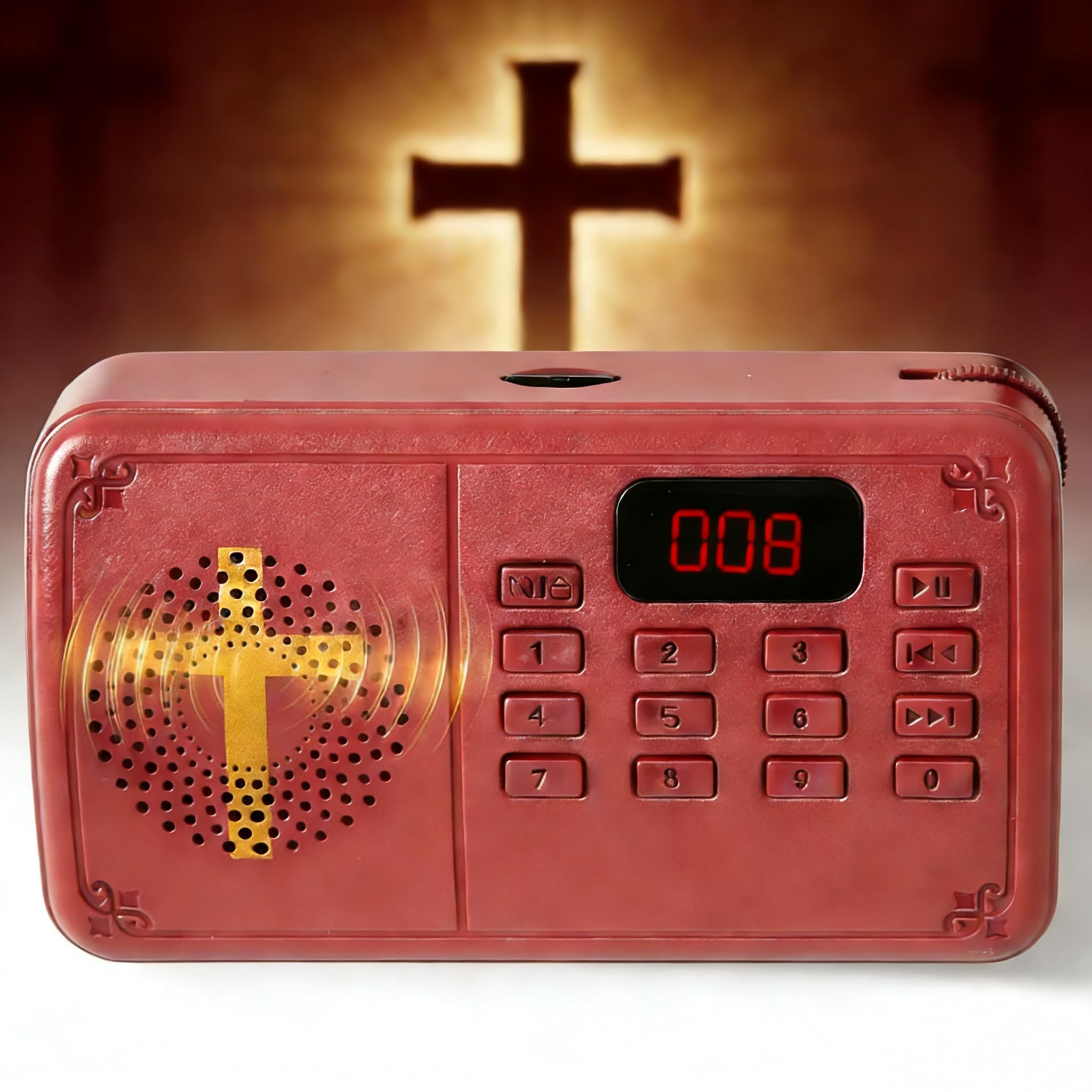KJV Audio Bible Player for Seniors - Talking Electronic Bible with Old & New Testament (King James Version), Audible Audiobook for Grandma, Mother, Grandfather, Father-image-44