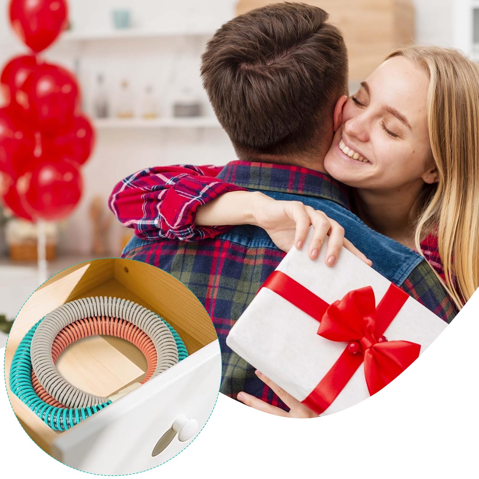 Hula Hoop Morbido Ponderato per Adulti - Morbido Hula Hoop - MorbidoHula Hoopper Dimagrire con Peso - Design con Molla,Struttura Comoda per La Vita,Pieghevole E Portatile