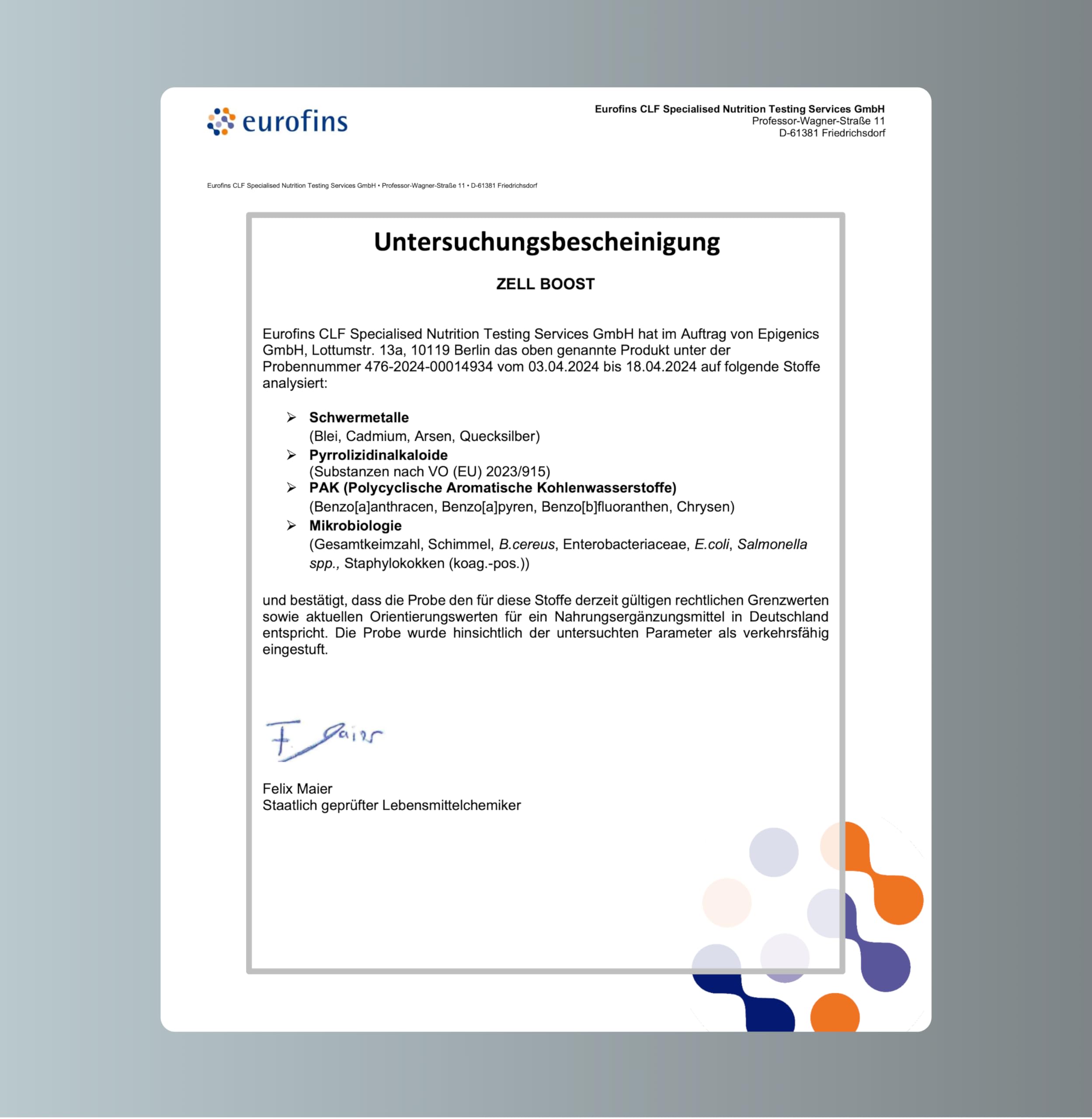Epigenics Zell Booster Kapseln Männer mit Spermidin, AKG und NAD+ & Vitamine (für 30 Tage) - Nahrungsergänzungsmittel mit Mikronährstoffe für Stoffwechsel - Anti Aging mit TMG, Betain, Folsäure