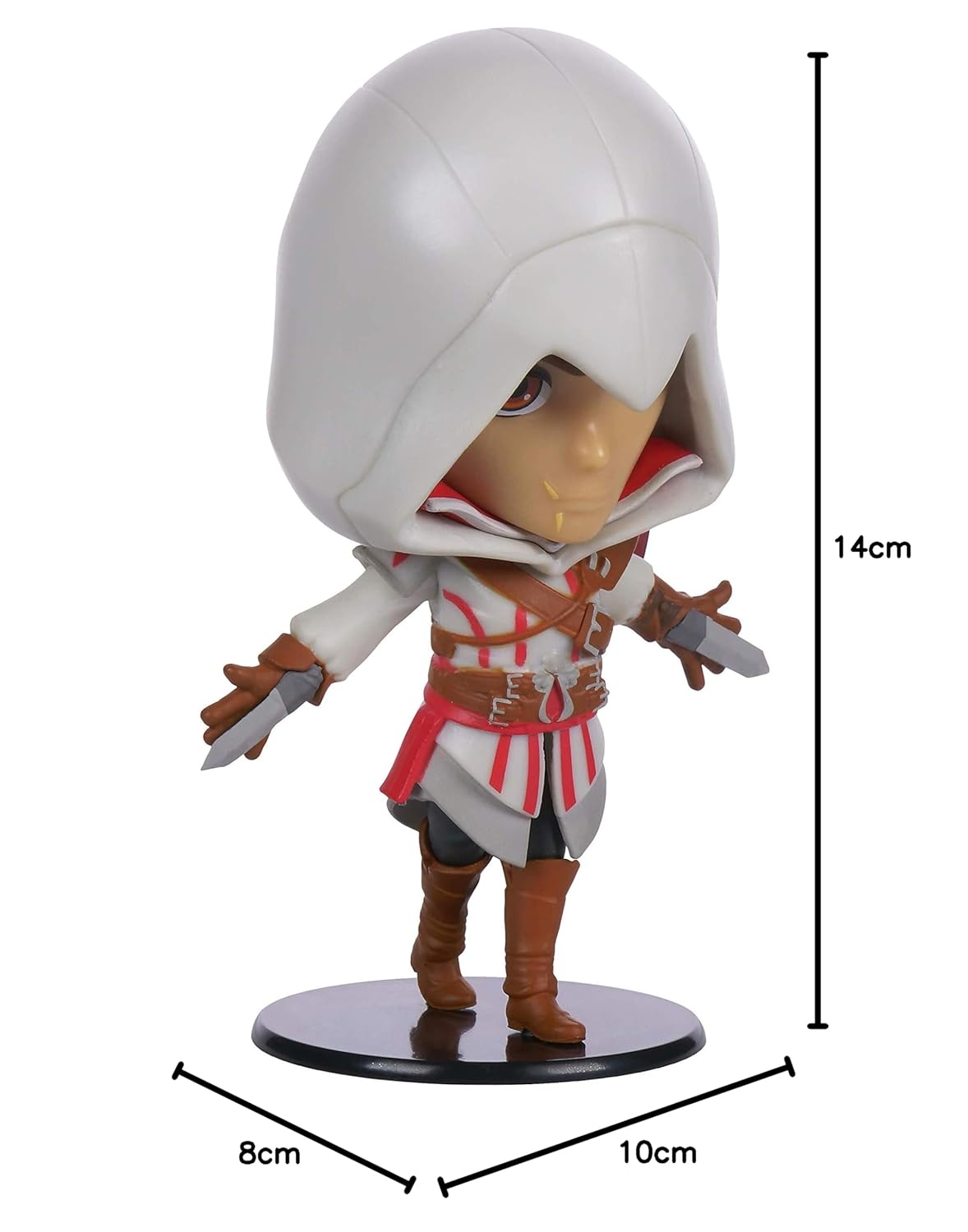 Ubisoft Spain Heroes - Series 1 Chibi AC Ezio Figurine, 300112039