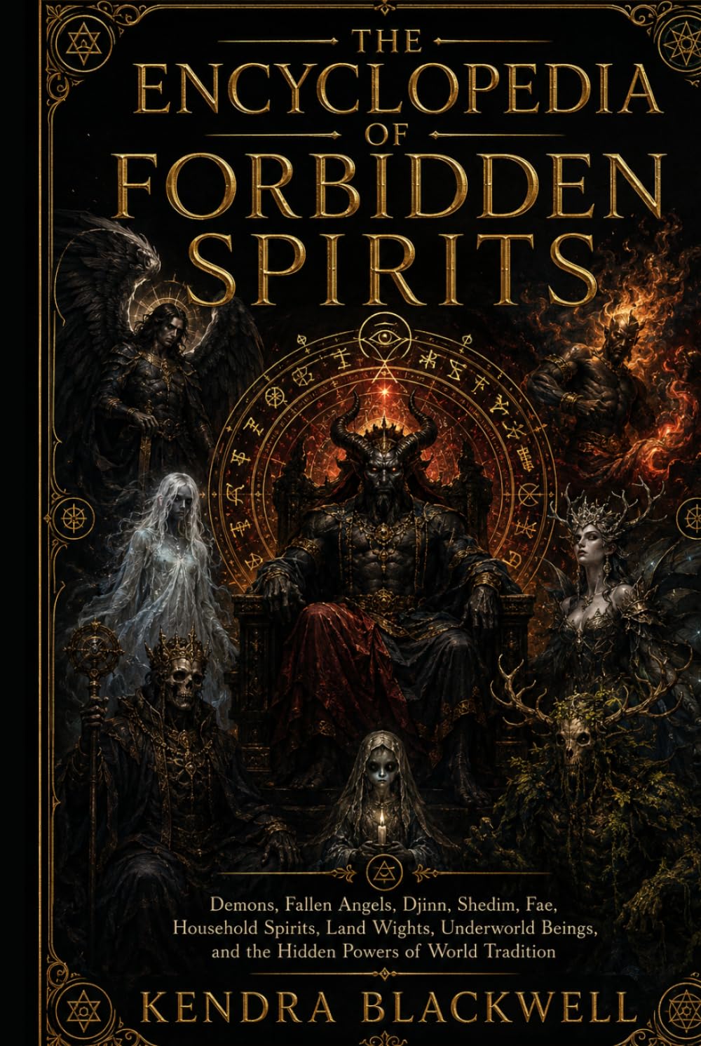 The Encyclopedia of Forbidden Spirits: Demons, Fallen Angels, Djinn, Shedim, Fae, Household Spirits, Land Wights, Underworld Beings, and the Hidden Powers of World Tradition