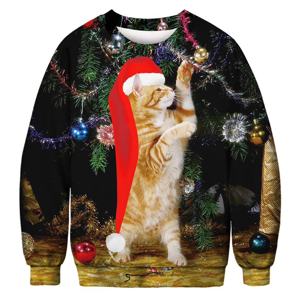 Maglione Natalizio Pink Floyd The Dark Side Of The Moon – LIQUID BLUE – Manica Lunga S-6X