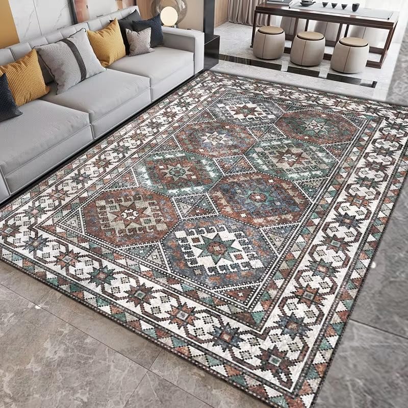 Tapis de sol style nordique 80x150 cm pour cocooning salon chaleureux