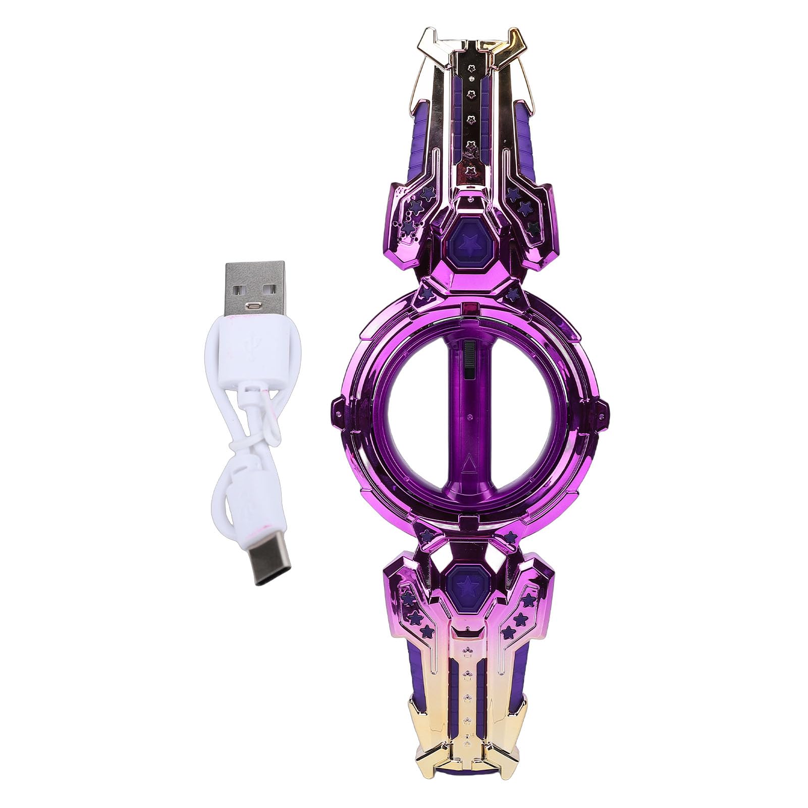 Juguete de espada retráctil de doble extremo giratorio de doble filo con múltiples estilos de iluminación para niños en interiores y exteriores, juego de plástico duradero con luz LED, espadas Juguete de espada retráctil de doble extremo giratorio de doble filo con múltiples estilos de iluminación para niños en interiores y exteriores, juego de plástico duradero con luz LED, espadas
