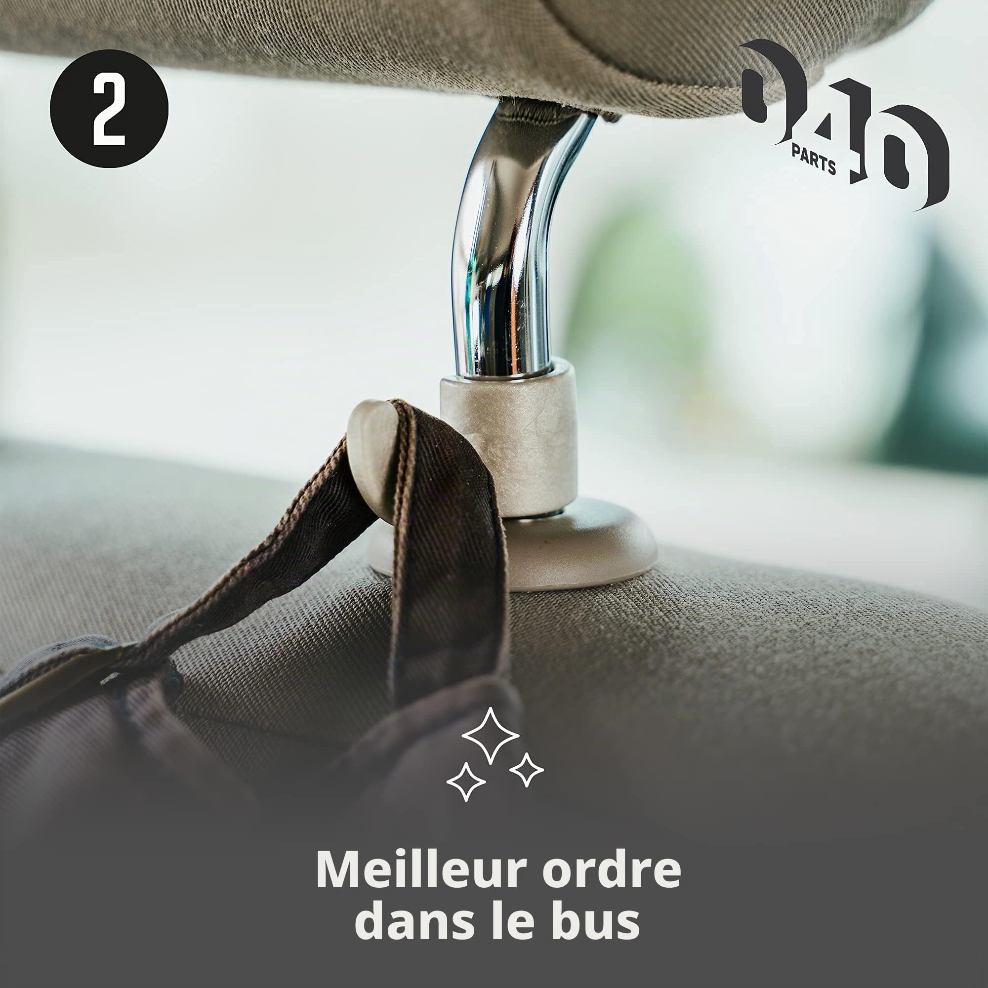 Mixcover 040 Lot de 5 crochets pour pièces de véhicule, pour camping-car VW T5 T6 California Beach Bulli