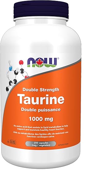 Taurine 1000 Mg 250 Vegetarian Capsules