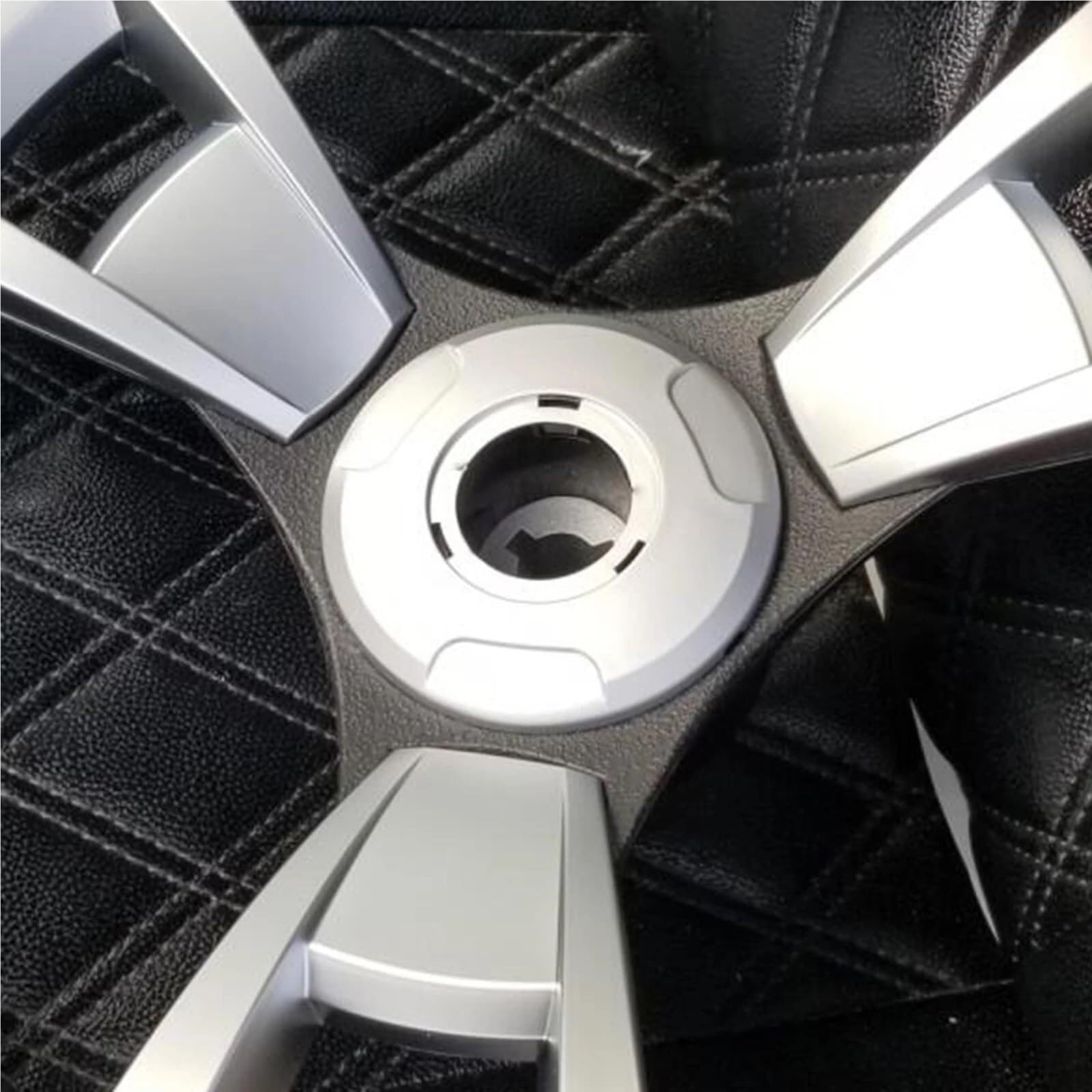Volante Barca 350mm 3/4'' Tapered Shaft Boat Steering Wheel Non-directional 3 Spokes For Marine Yacht Vessel Pontoon
