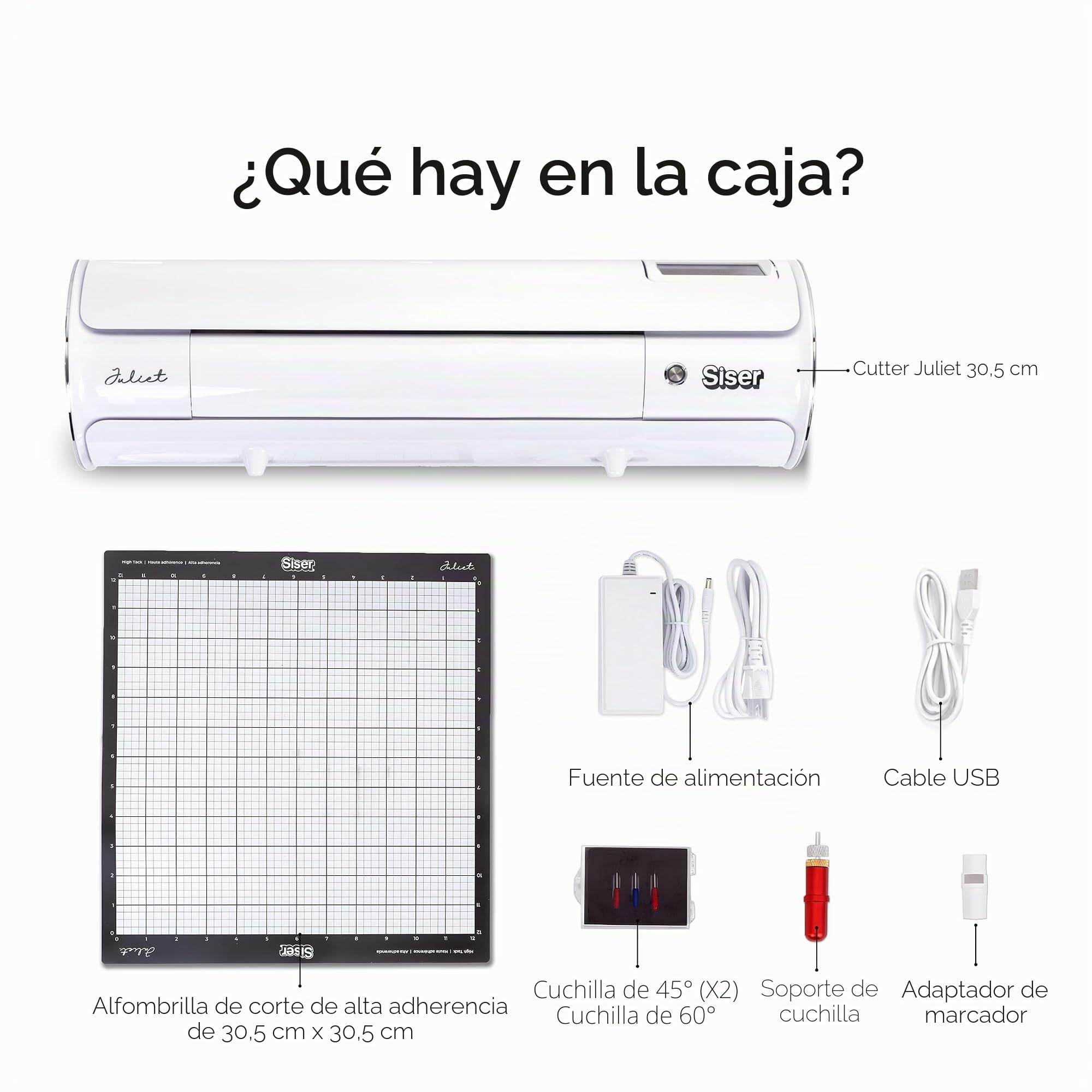 Siser Juliet Cortador de alta definición – Máquina de corte profesional de 12 pulgadas para vinilo, papel y más – WiFi compatible con Windows y Mac – Incluye software Leonardo Design Studio..