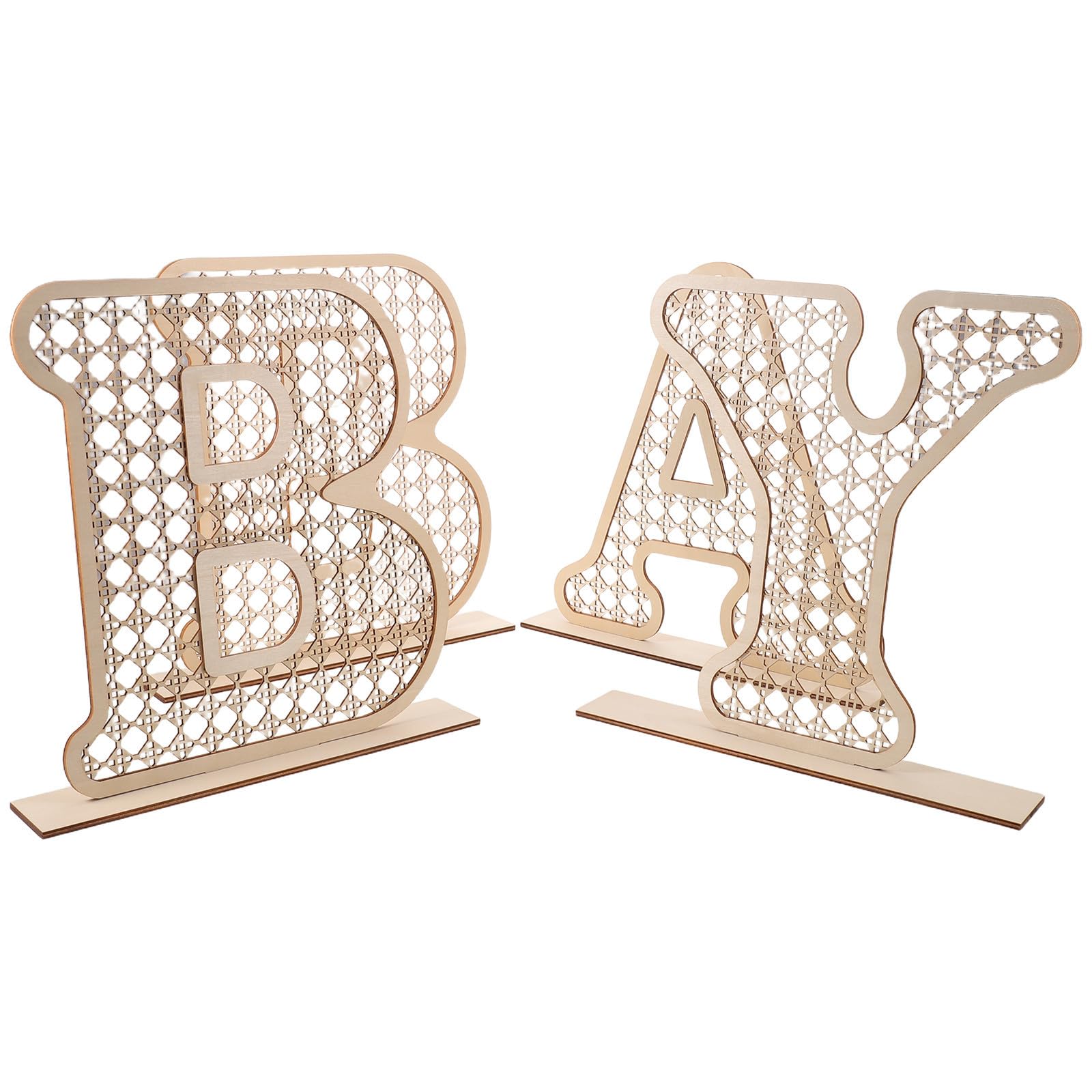 Figuras de madera decorativas para ordenar el cuarto infantil con estilo 8
