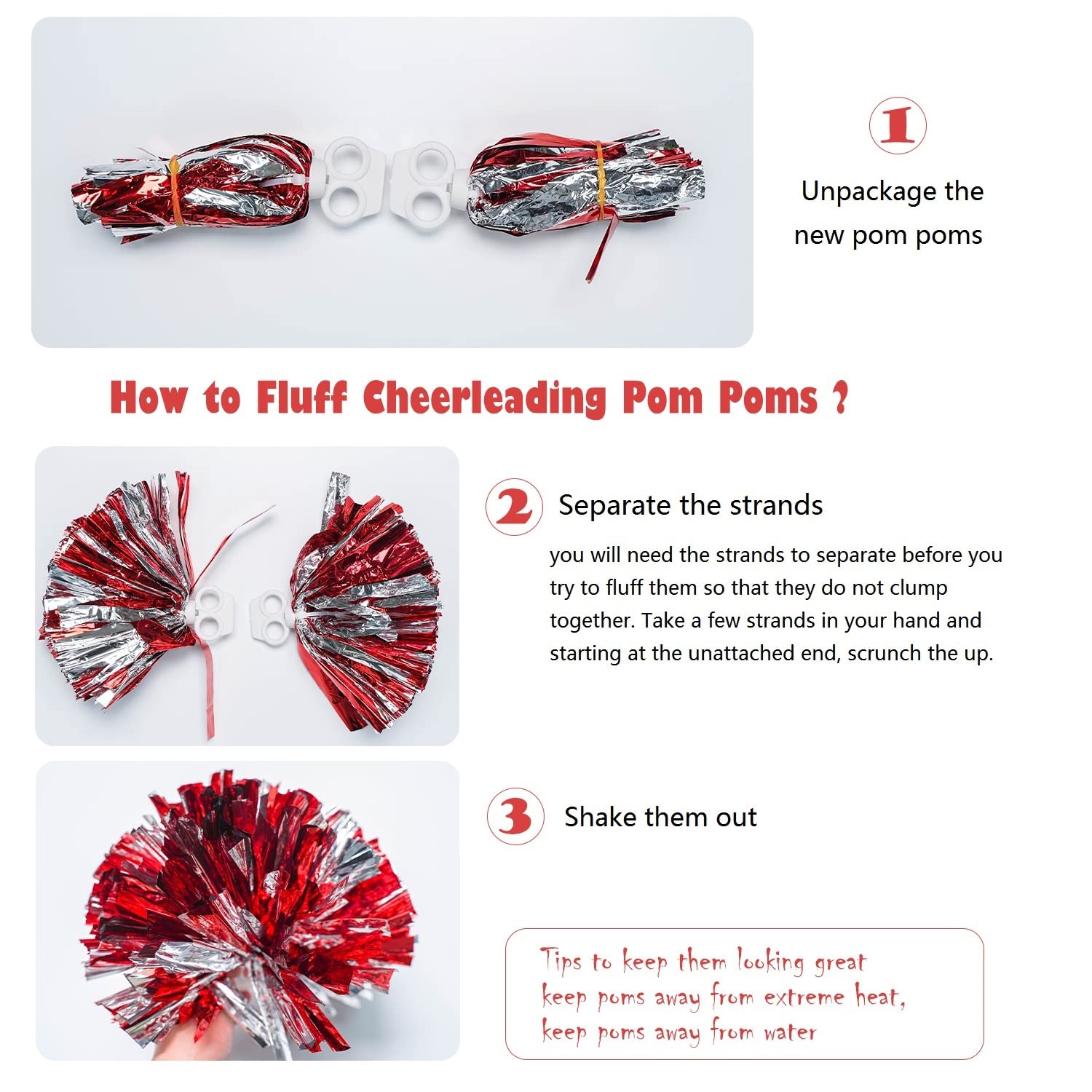 LOLANTA Costume da Ragazza Cheerleader, Carnevale o Evento Sportivo Fancy Dress Up con l'abito di Pom Poms, 4-13 Anni