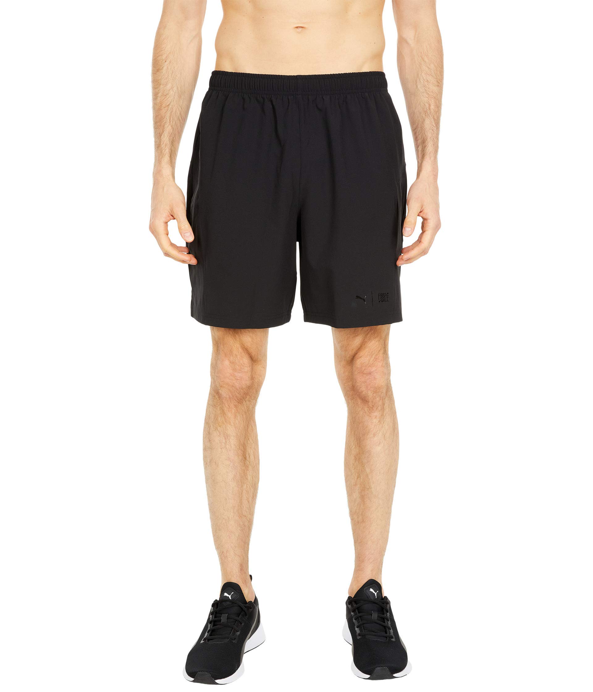 Short Puma Train First Mile Mono noir en taille XL pour homme