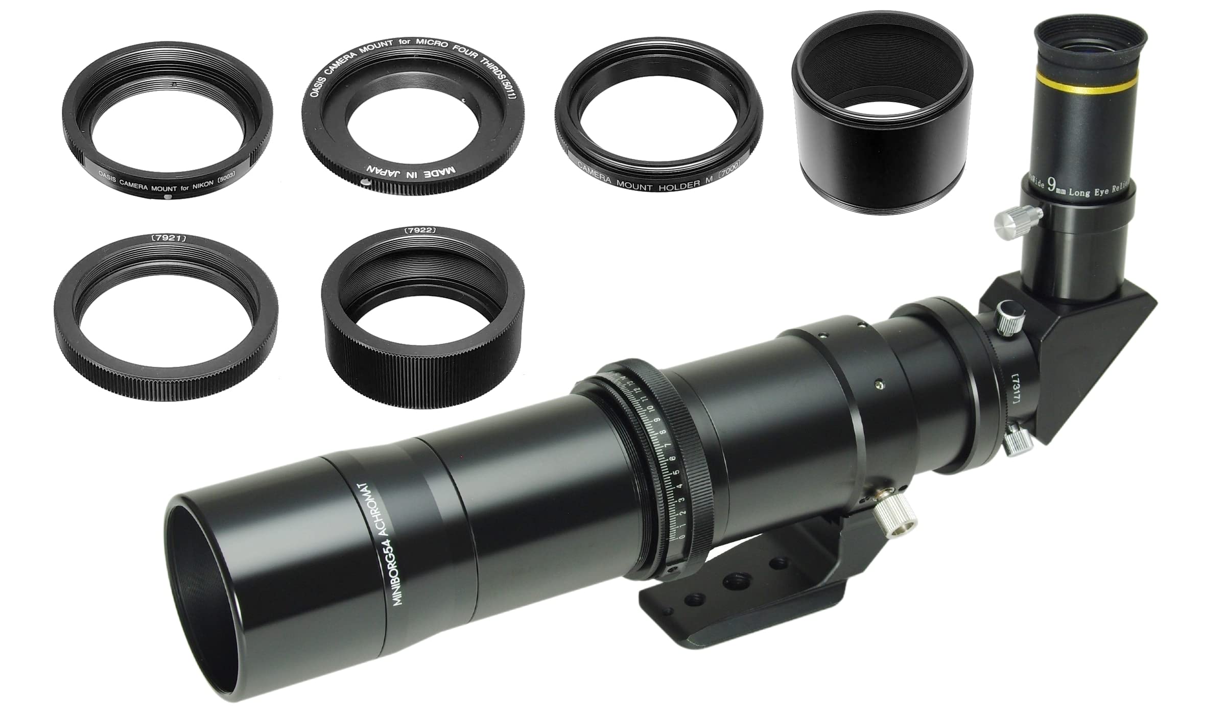 Amazon.co.jp: BORG 天体望遠鏡 KT54 天体鏡筒＋N&M 屈折 口径54mm
