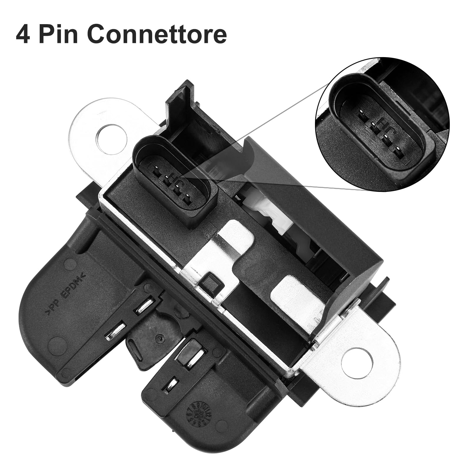 Serratura Portellone Posteriore Baule Compatibile con Golf 5 Golf 6 Golf 7 Passat B6 B7 Touran Tiguan, Serratura Bagagliaio 5G6827505, 5G6827505 9B9, 5G68275059B9, 5G6827505A, 5G6827505B