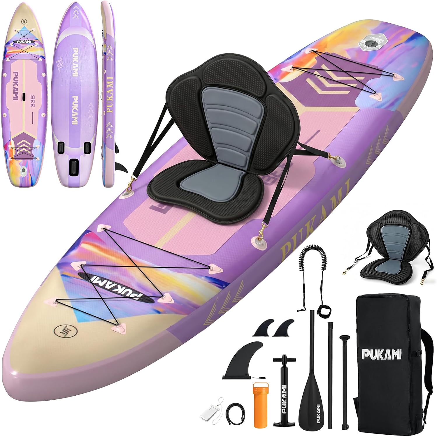 11'1" x 33" Inflatable Stand Up Paddle Board