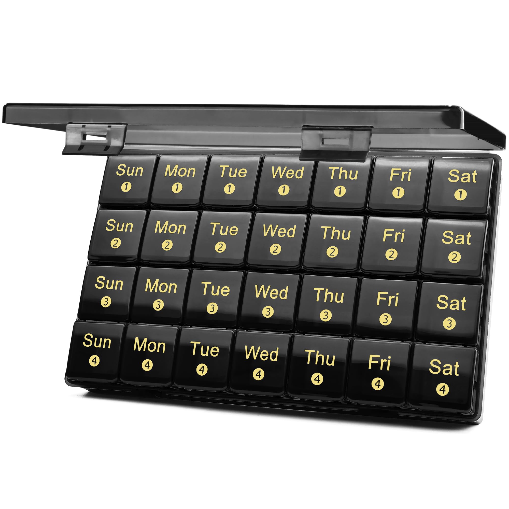 Photo 1 of FHORAIN Monthly Pill Organizer - 28 Day XL