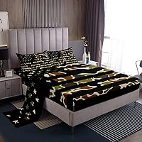 Vista 12 de Feelyou Juego de Sábanas Vintage con Flores Groovy Estilo Retro Sábanas Florales Boho con Sábana Bajera de Bolsillo Profundo para Niños Años 60 70