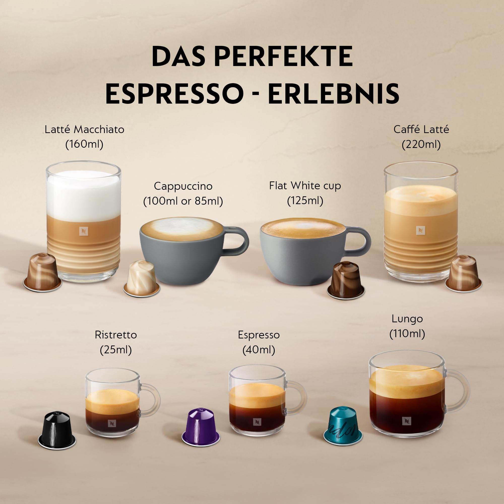 Sage Nespresso Creatista Plus SNE800BSS Kaffeekapselmaschine, Gebürstetes Edelstahl