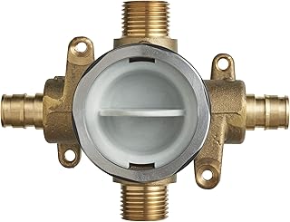 American Standard RU108 Flash Shower Rough-In Valve with PEX Inlets and Universal Outlets for Cold Expansion System