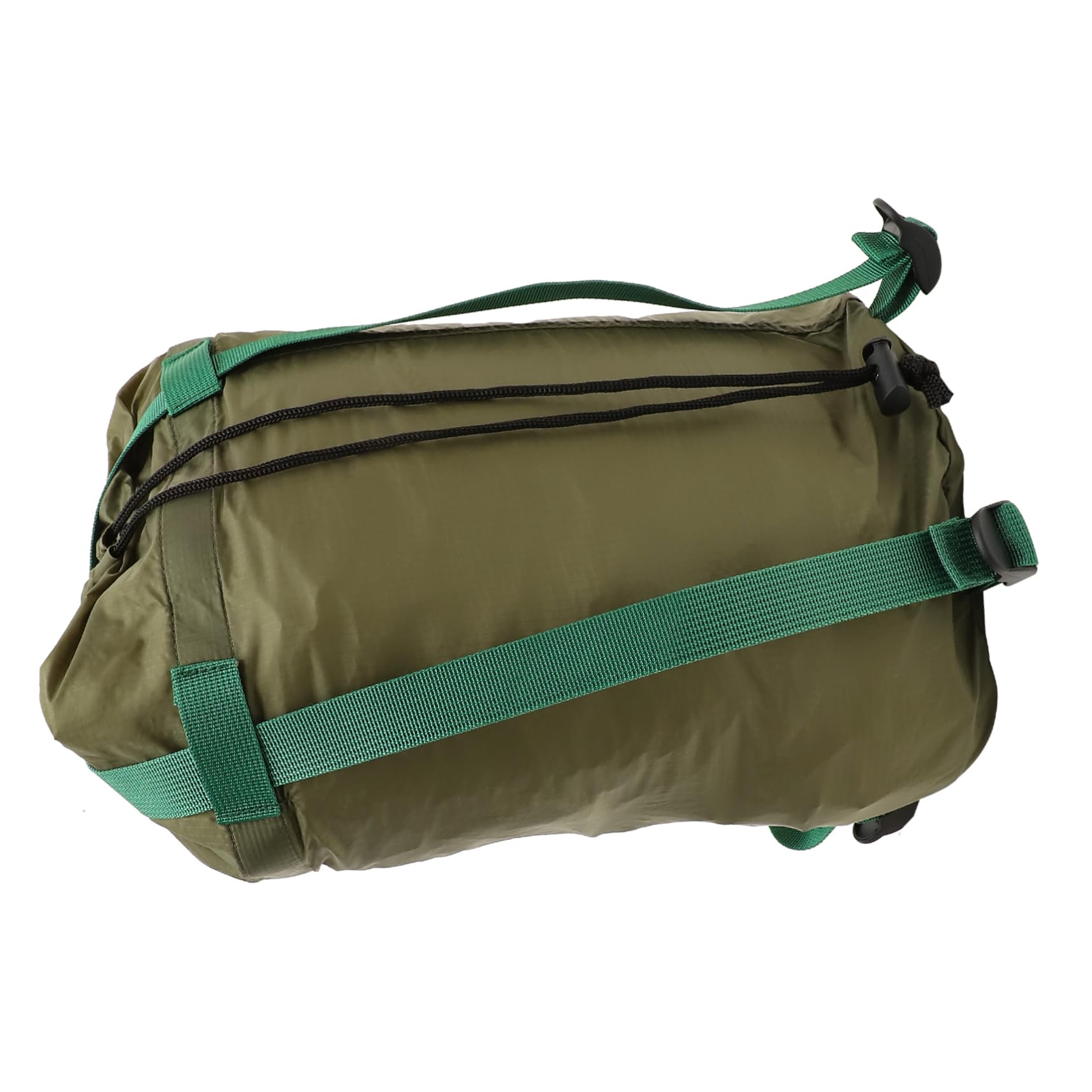 KICHOUSE Portable Compression Bag for Quilts Sleeping Bags Lightweight Drawstring Stuff Sack for Camping Hiking Green for Outdoor Gear Organization