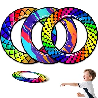 Doinfly【3-Pack Professional Flying Toys - Ultra-Stable & Long Distance Sport Flying Equipment for Outdoor Games, Pool, Beach, Backyard Fun | Adults & Kids Family Toy (Gradient Series) - Amazon product rated Grade A