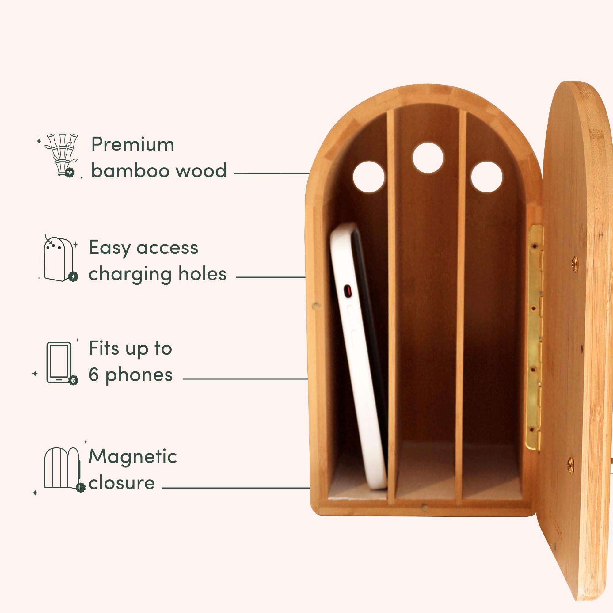 Amazon.com: Papaya The Phone Box, Decorative Cell Phone Box for