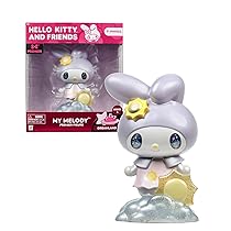 Hello Kitty And Friends – My Melody Da 10 Cm Serie Premier Effetto Metal, Altamente Dettagliato, Occhi Luccicanti, Effetto Glittarato Sui Simboli, Per Collezionisti e Bambini Dai 3 Anni