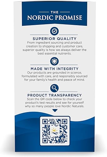 Miniatura 4 de Nordic Naturals Vitamina D3 5000 naranja - 120 mini geles suaves - 5000 UI de vitamina D3 - Apoya los huesos saludables el estado de ánimo y la