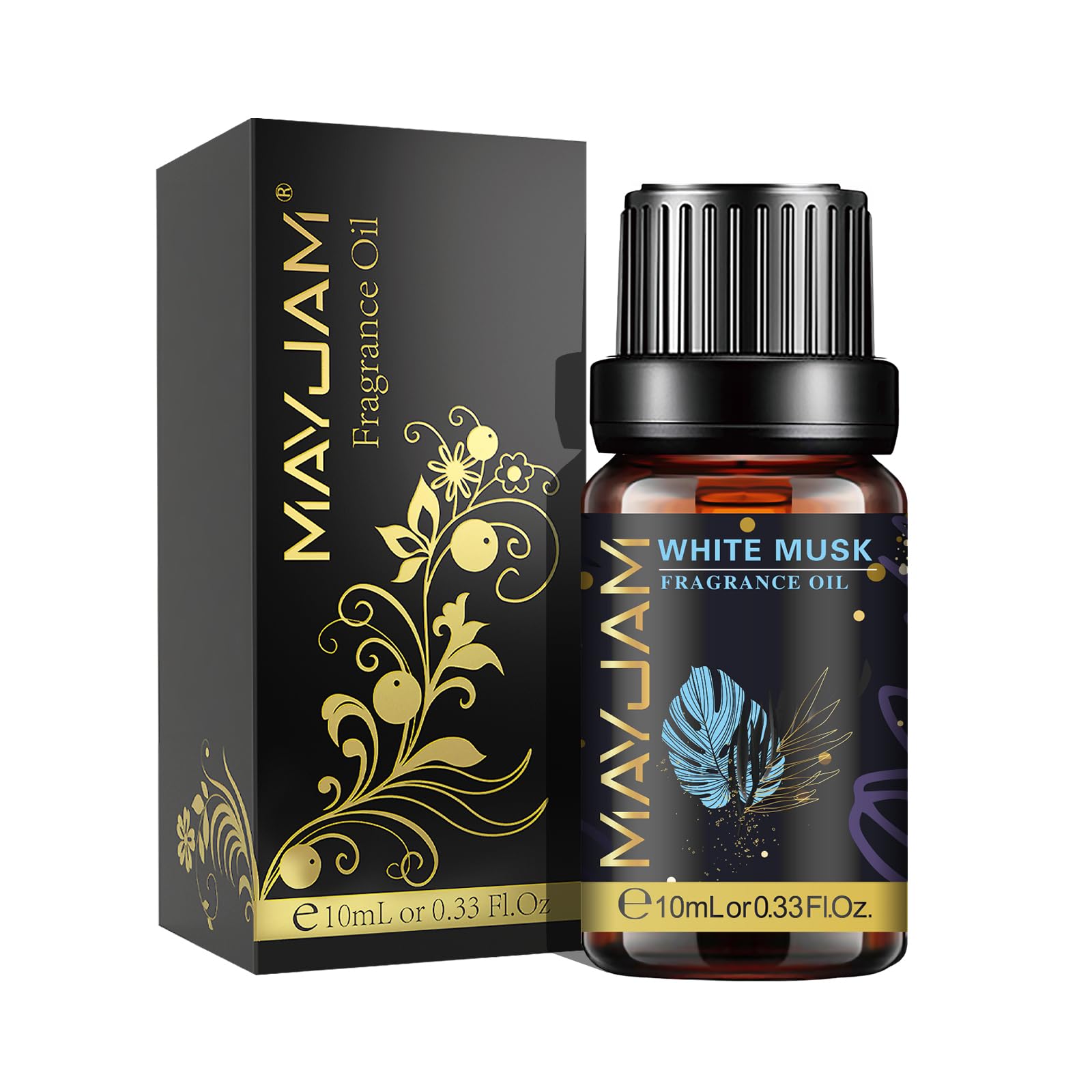 MAYJAM ホワイトムスク アロマオイル エッセンシャルオイル 10ML 精油…