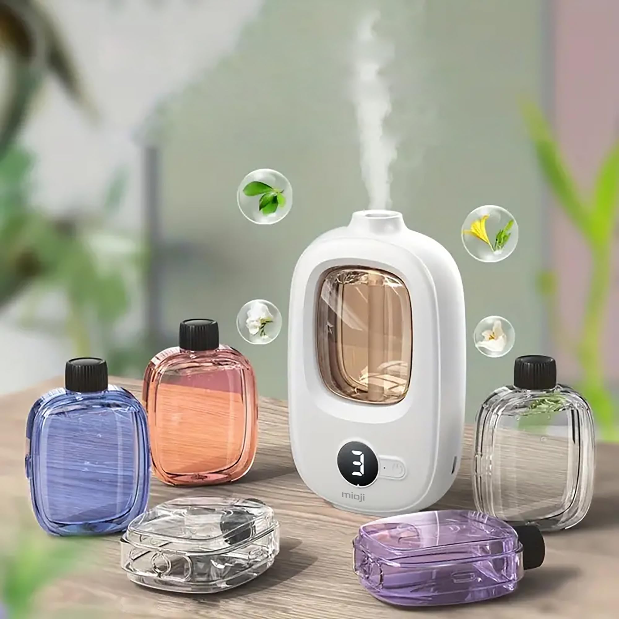 Mioji Smell 2x Yeni Nesil Şarjlı Otomatik Oda Kokusu Makinesi