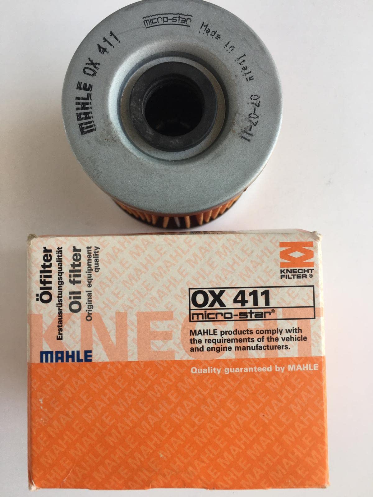 MAHLE YAĞ FİLTRESİ OX 411 SUZUKİ GS 500